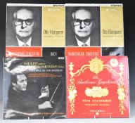 Classical - 8 Columbia stereo albums comprising SAX 2324, 2339, 2378, 2408, 2409, 2438 (blue and