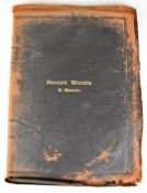 Viscount Rhondda of Llanwern, Wales 'A Memoir', leather bound with gilt title