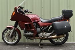 1985 BMW K100RT motorcycle, registration number B684 BGT. Owned by the vendor since 2002 and only