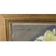 Attributed to John Bulloch Souter (1896-1971) double sided oil on board floral studies, 26.5 x 37cm, - Image 3 of 6
