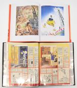 Folder of ephemera and clippings relating to Punch magazine, most bawdy / humorous, together with