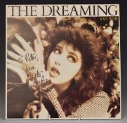 Kate Bush - The Dreaming (EMC 3419) signed on front cover