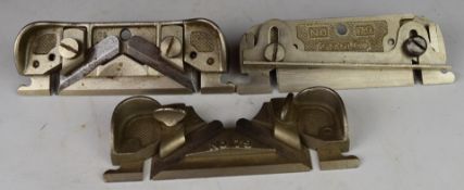 Three Stanley 79 side rabbet planes