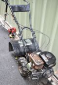 Garden rotavator with petrol engine