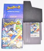 Nintendo NES Duck Tales 2 game by Capcom, 1993, in original box with instructions.