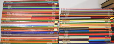 Approximately 80 Railway Archive books/periodicals