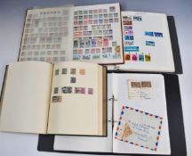 GB, Commonwealth and foreign stamps in albums and stockbooks, on covers and pages and loose,