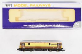 Dapol Class 73 Pullman N gauge model railway locomotive, in original box.