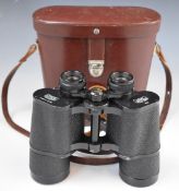 Carl Zeiss Jenoptem 10x50W binoculars, in original leather case