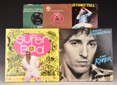 Approximately 90 albums including Bob Dylan, The Rolling Stones, Rory Gallagher and The Eagles