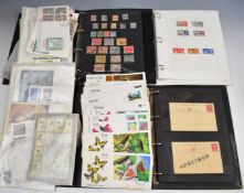 A collection of St Kitts & Nevis stamps, mainly 1980 and 90s issues, still in original envelopes,