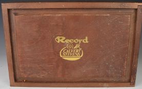 Record Calvert Stevens CS88 woodworking smoothing plane, in original fitted box