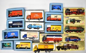 Eighteen Corgi diecast model trucks and lorries comprising vehicles from Golden Oldies, Archive