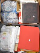 A very large GB and world mint and used stamp collection in albums, folders, bags, presentation
