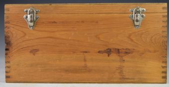 Record 405 woodworking multi-plane, in original wooden box with cutters and instructions