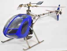 MFA Sport radio controlled helicopter together with Irvine MkII 40 Sport petrol engine, flight