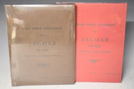 Jaguar XK120 spare parts catalogue and drop head coupé supplement, Jaguar authorised replicas of the