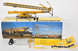 Liebherr 1:50 scale diecast model crane 32 TT The Fast-Erecting Crane, in original box with