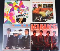The Kinks - Five albums comprising Kinks (NPL 18096), Kinda Kinks (NPL18112), The Kink