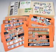A large collection of GB and world stamps including France, Germany, Spain, Russia etc with much