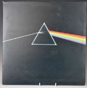 Pink Floyd - The Dark Side Of The Moon (SHVL 804) A3-B2, record appears Ex, cover VG, one poster