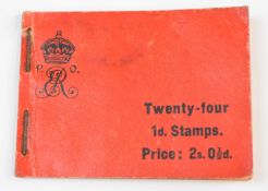 King Edward VII 1904 2s booklet, SG BA1