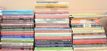 Approximately 75 railway interest books relating to goods wagons including private owner wagons by