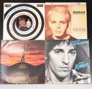 Approximately 80 albums of mixed genres