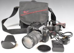 Sigma SD14 DSLR camera with DC 18-200mm 1:3.5-5.3 lens, three batteries and charger