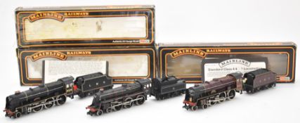 Three Mainline Railways 00 gauge engines comprising 4-6-0 6P Rebuilt Scot Class Locomotive LMS 37-