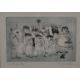 Graham Clarke (born 1941) signed limited edition (29/75) multiple portrait 'La Queue', signed and - Image 1 of 8