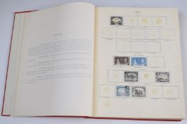 The Stanley Gibbons King George VI stamp album for Commonwealth issues, fourth edition, sparsely