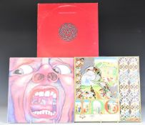 King Crimson - 8 albums comprising In The Court of the Crimson King (ILPS 9111) Lizard (2302-059),