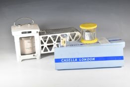 Casella London thermo-hygrograph, with four packs of charts and a quantity of nibs
