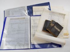 Collection of Victorian police notebooks, original charge sheets and ephemera relating to