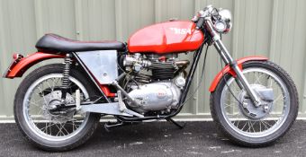 1972 BSA Lightning 650cc motorcycle, registration number PCK 151T, with V5c. Fully rebuilt by the