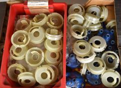 Mainly electrical classic car parts, much being NOS Lucas, including contact breaker points, battery