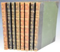 The Play Pictorial (bound volumes) (c1910s) comprising 8 volumes of bound folio numbers full of