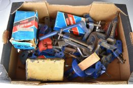 Woodworking clamps or cramps including Record 130, Woden C801 and Paramo