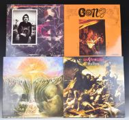 A collection of 38 albums including Gong, John Lennon, Genesis, The Moody Blues etc