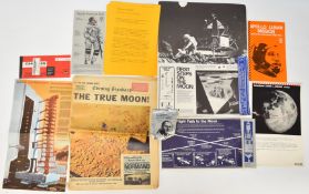 Touchdown on the Moon Gemini Datakit 1 from 1969