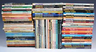 Eighty-seven issues of Amazing Science Fiction magazine, contributors include Ross Rocklynne, Bob