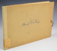 Hans Liska Sketch-Book with coloured and black & white reproductions from the front line etc