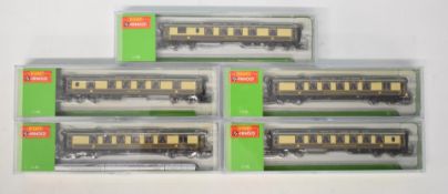 Hornby Arnold SR N gauge model railway locomotives 5-Bel Brighton Bell Pullman set, all in