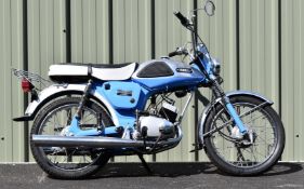 1967 Yamaha YL1E 97cc twin motorcycle, currently not UK registered, with Nova paperwork. The