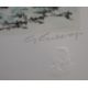 George Guest (1939-2012) signed limited edition (108/200) Oxfordshire landscape Badbury Hill Fort, - Image 4 of 7