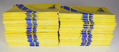 Bugatti ephemera including Bugantics magazines, videos, rally plaques etc