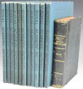 Royal Academy Pictures 1905-1915 in 11 volumes, publishers Cassell & Company each volume illustrated