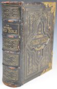 [Binding] The Illustrated National Family Bible with the Commentaries of Scott & Henry containing