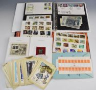 GB and world mint and used stamp, presentation pack and first day cover collection in various